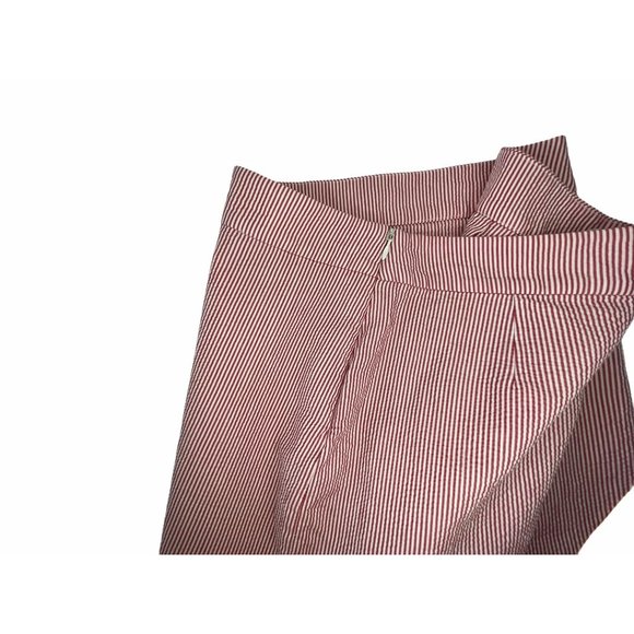 Talbots Outlet | Seersucker Skort | Pink | 8P - Picture 9 of 11